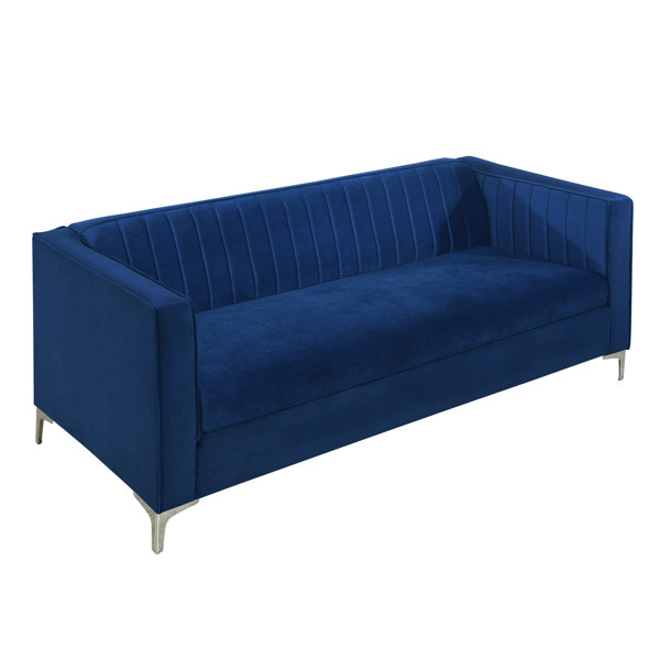 Mercer41 Taffani 77.3'' Velvet Sofa Wayfair Canada
